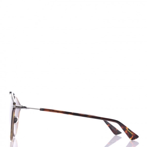 DIOR BUTTERFLY SUNGLASSES SOREALRISE H2HUR DARK RUTHENIUM/HAVANA 58MM - Picture 12 of 13